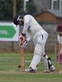 Umair batting